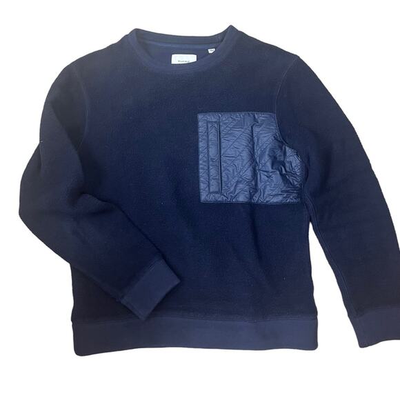 Billy Reid Navy Crewneck Sweater